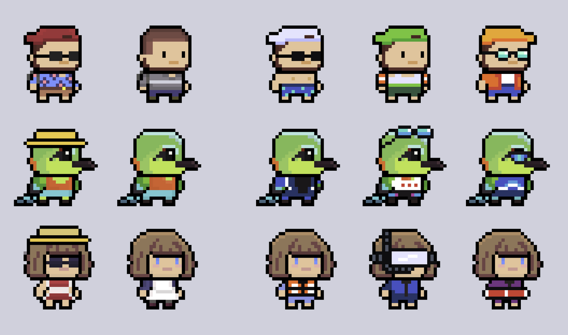 Pixelart Character Design